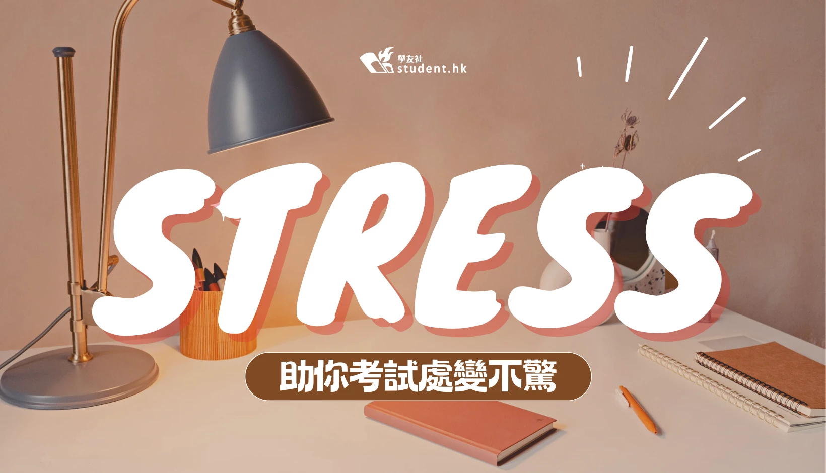 DSE2025︱STRESS考試法！助你考試處變不驚 